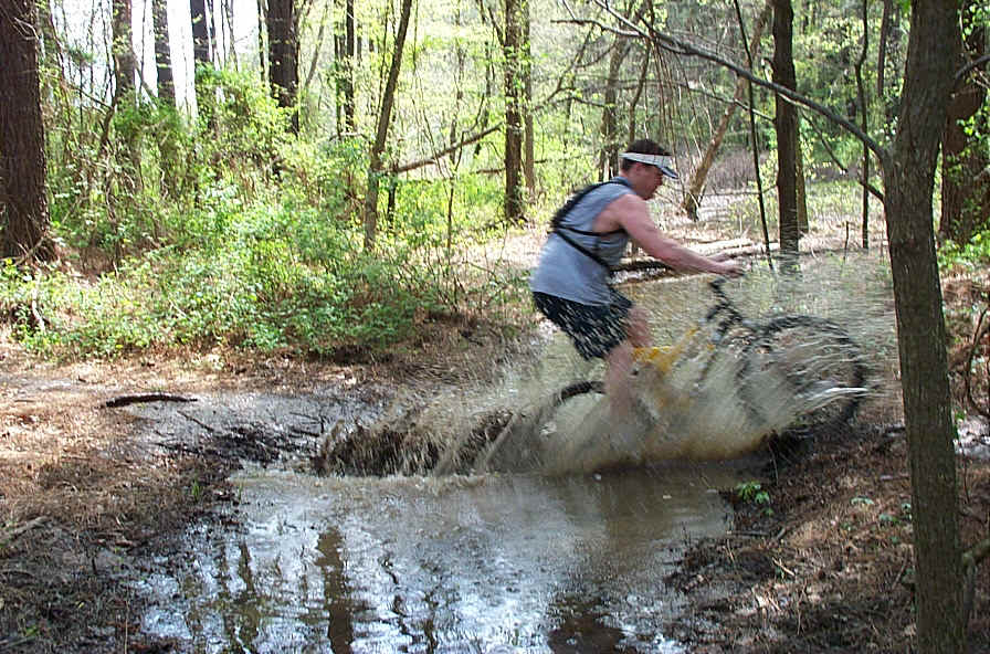 Eric blasting through it !